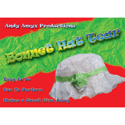 Bonnet Hat Tear by Andy Amyx - Trick