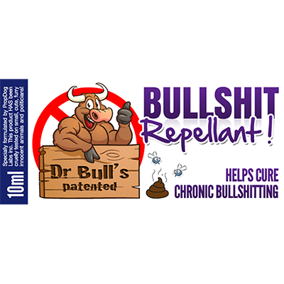 Dr Bull's Patented Bullshit Repellent by David Bonsall - Trick