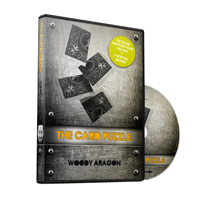 The Card Puzzle (DVD and Cards) by Woody Aragon
