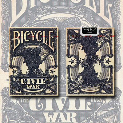 Bicycle Civil War Deck (Blue) by US Playing Card Co - Trick