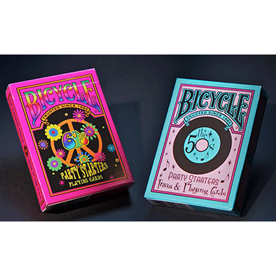 Bicycle Decades Cards (50's and 60's)6 pack by US Playing Cards