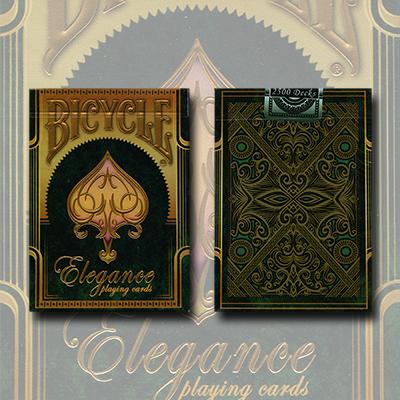 Bicycle Elegance Deck Emerald (Limited Edition) by Collectable P Bicycle Elegance Deck Emerald (Limited Edition) by Collectable P