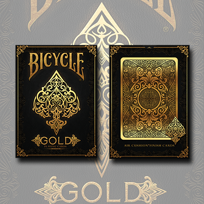 Bicycle Gold Deck by US Playing Cards - Trick Bicycle Gold Deck by US Playing Cards - Trick