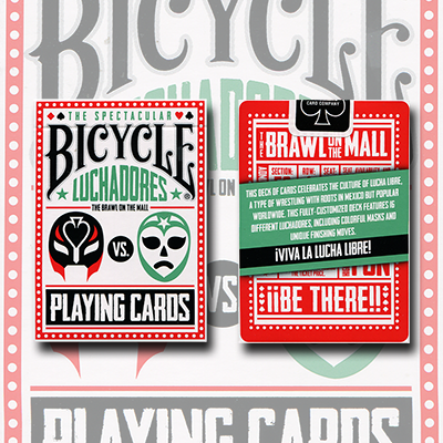 Bicycle Luchadores Deck by US Playing Card Co. - Trick