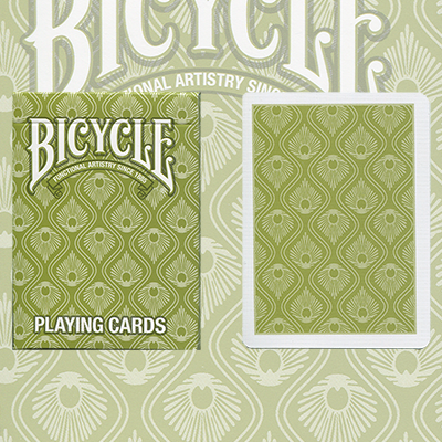 Bicycle Pecock Deck (Green) by USPCC - Trick