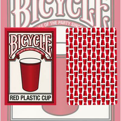 Bicycle Red Plastic Cup Deck by US Playing Card Co. - Trick