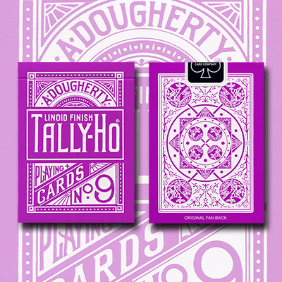 Tally Ho Reverse Fan back (Lavender) Limited Ed. by Aloy Studio