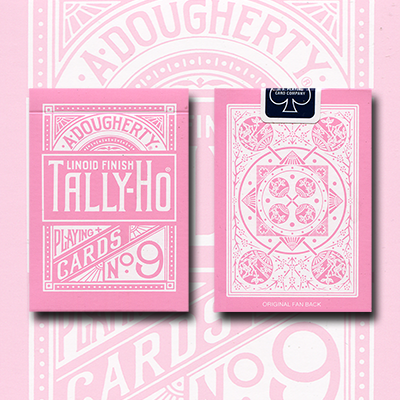 Tally Ho Reverse Fan back (Pink) Limited Ed. by Aloy Studios /