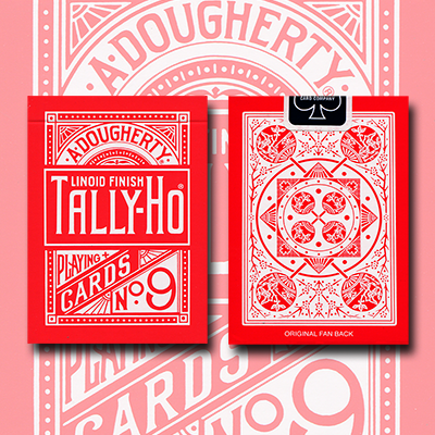 Tally Ho Reverse Fan back (Red) Limited Ed. by Aloy Studios / U