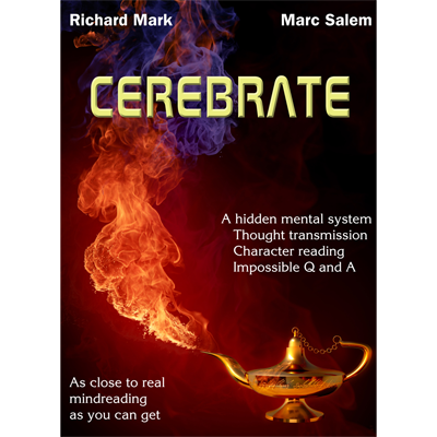 CEREBRATE (with Gimmicks) by Marc Salem & Richard Mark - Book
