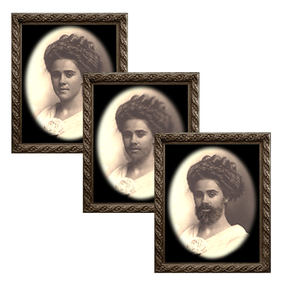 Changing Portrait - Aunt Harriet by Eddie Allen - Trick