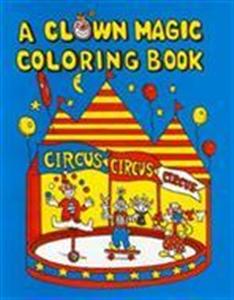 Magic Clown Colouring Book - BLANK