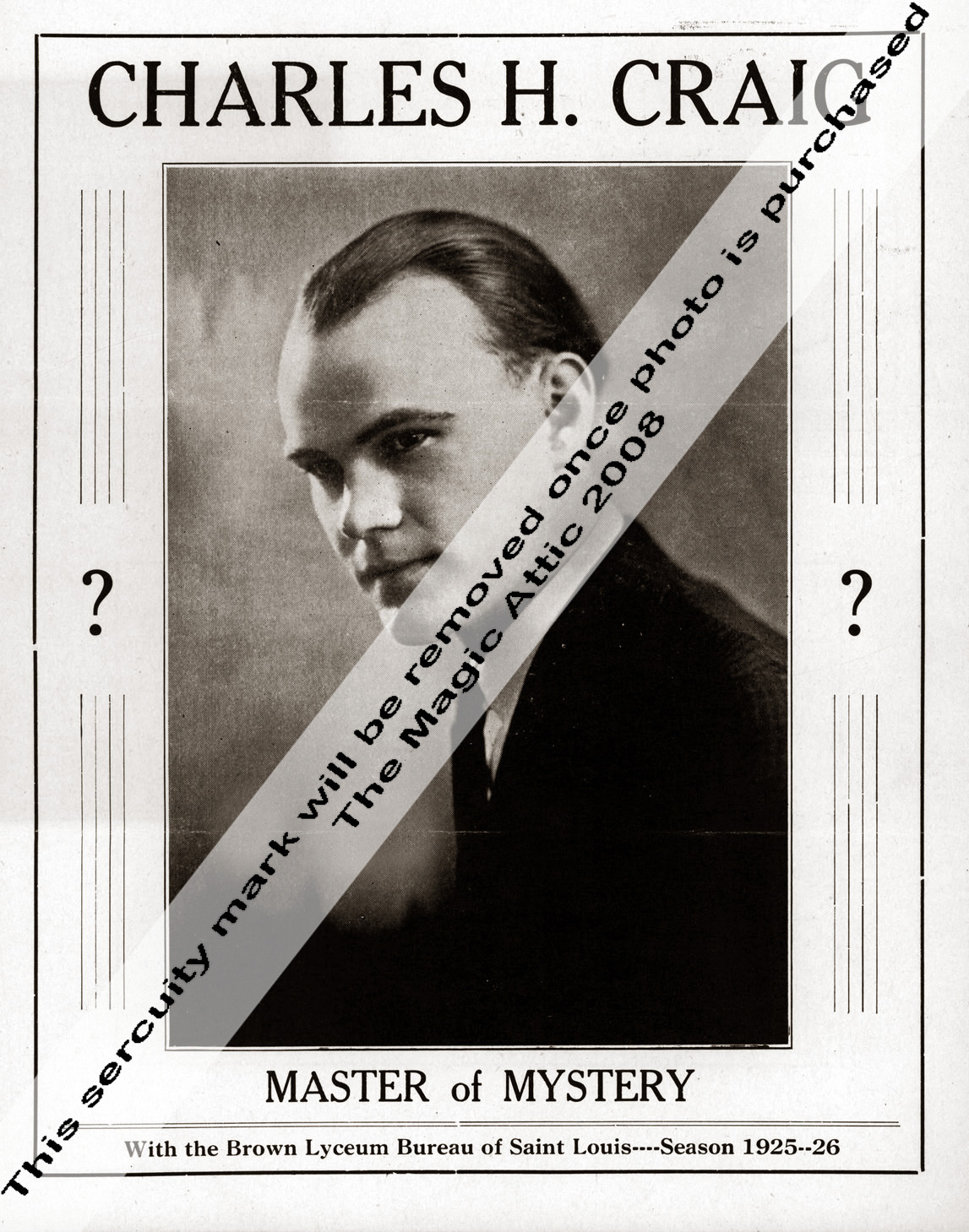 Craig - Master Of Mystery Craig - Master Of Mystery