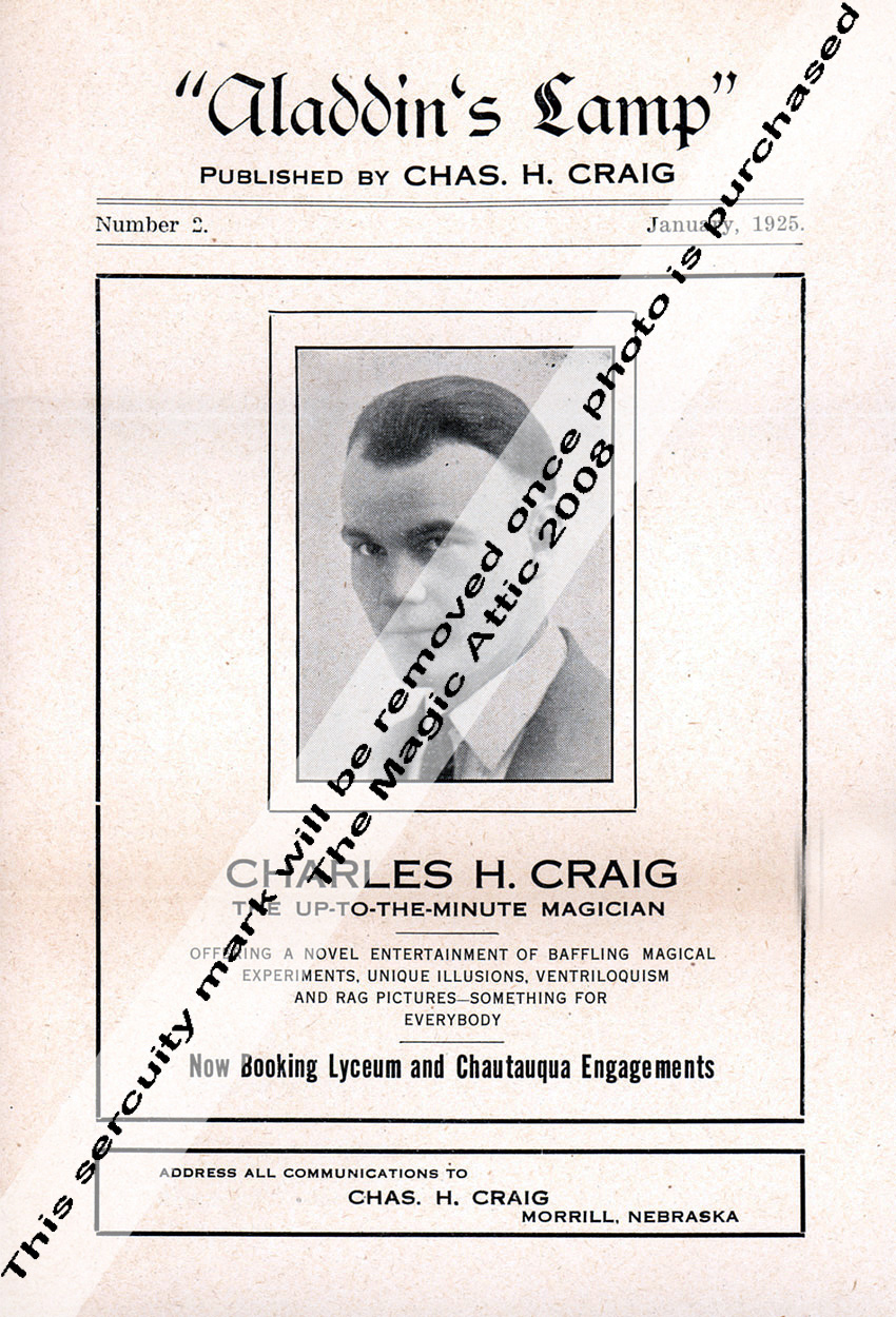 Craig - Aladdins Lamp Craig - Aladdins Lamp
