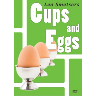 Cups and Eggs (DVD and Props) by Leo Smetsers and Alakazam Magic