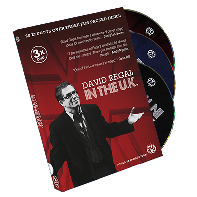 David Regal In The UK - 3 DVD Set by David Regal - DVD