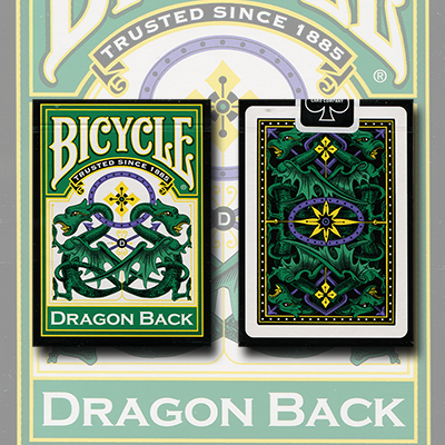 Bicycle Dragon Green by Gamblers Warehouse - Trick Bicycle Dragon Green by Gamblers Warehouse - Trick