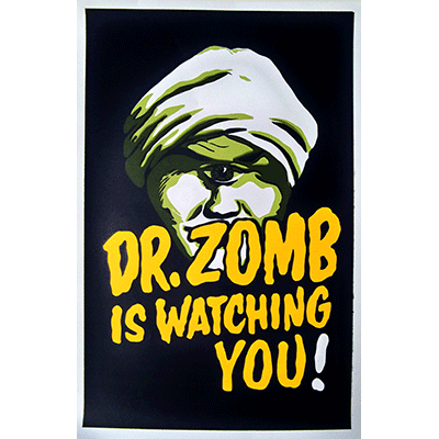 Dr. Zomb Poster - Trick - Click Image to Close