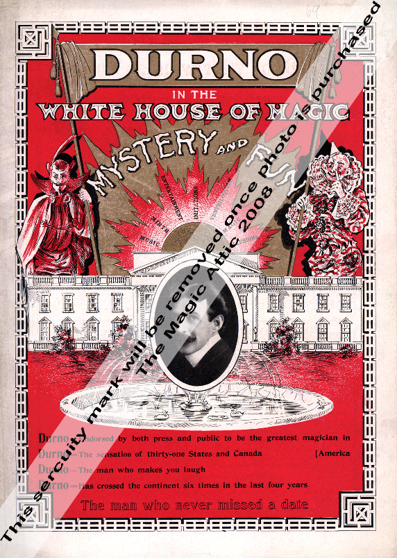 Durno - White House Of Magic (red)