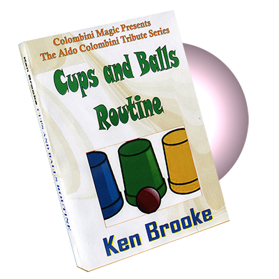 Cups and Balls Routine by Ken Brooke and Wild Colombini - DVD