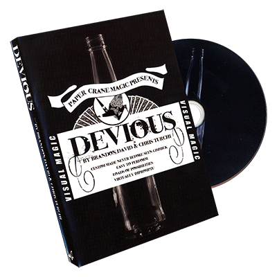 Devious (Gimmick and DVD) by Brandon David, Chris Turchi, and P