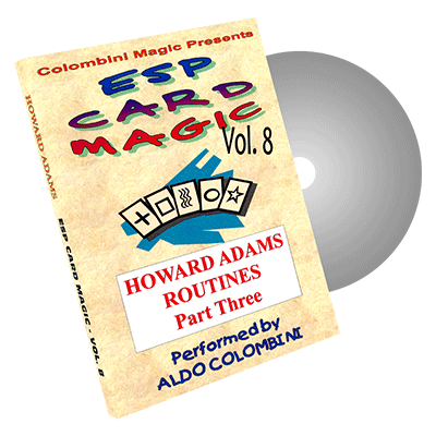 ESP Card Magic (Howard Adams Part 3) Vol. 8 by Aldo Colombini -