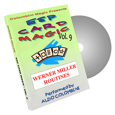 ESP Card Magic (Werner Miller) Vol. 9 by Aldo Colombini - DVD