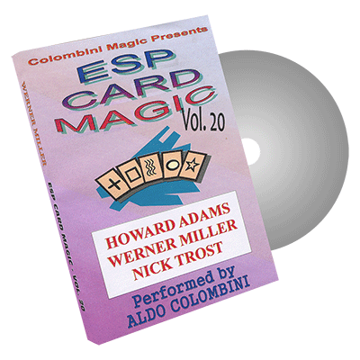 ESP Card Magic Volume 20 by Wild-Colombini Magic - DVD