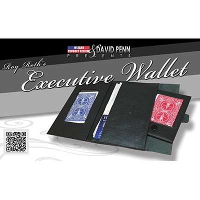 Executive Wallet (DVD and Gimmick) by David Penn and Wizard FX P