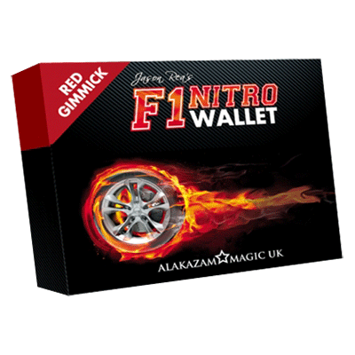 F1 Nitro Wallet Red (DVD and Gimmick) by Jason Rea - DVD