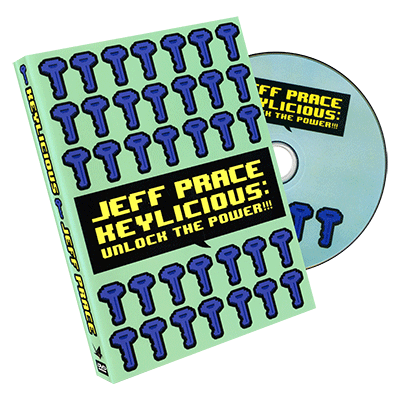 Keylicious (DVD and Props) by Jeff Prace and Paper Crane Product