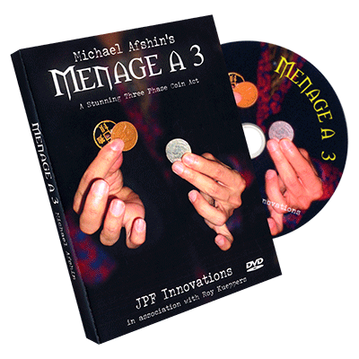 Menage A 3 (DVD and coins) by Michael Afshin and Roy Kueppers -