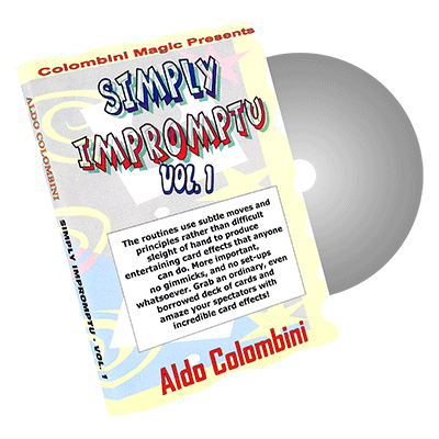 Simply Impromptu Vol.1 by Wild-Colombini Magic - DVD