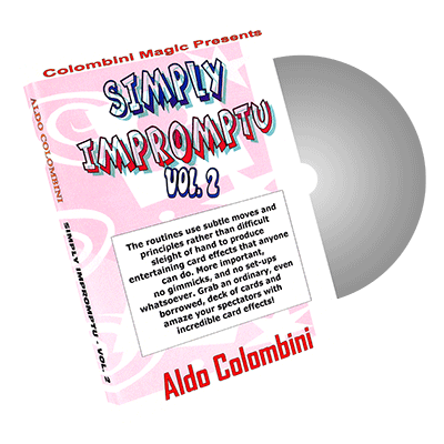 Simply Impromptu Vol.2 by Wild- Colombini Magic - DVD