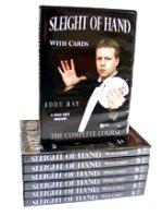 The Complete Course in Sleight of Hand With Cards 4 DVD Set