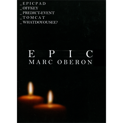 Epic by Marc Oberon - Book