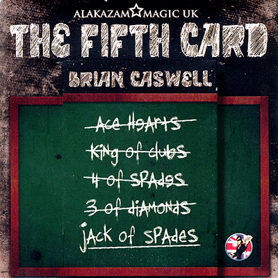 The Fifth Card (DVD and Gimmicks) by Brian Caswell & Alakazam Ma