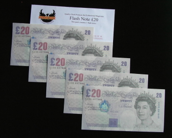 Flash £20 Notes Flash £20 Notes