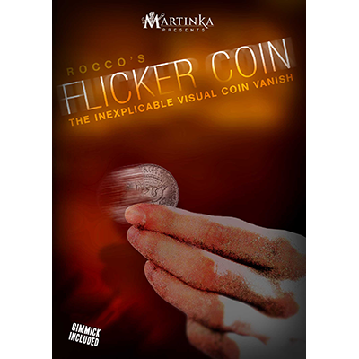 Flicker Coin (Half) by Rocco - Trick