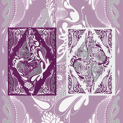 Floral Deck (purple) by Aloy - Trick