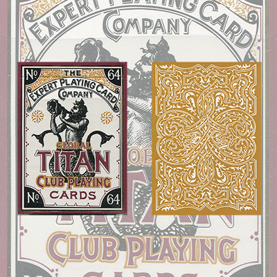 Global Titans (Gold) from The Expert Playing Card Co. - Trick