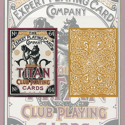 Global Titans (Gold) from The Expert Playing Card Co. - Trick Global Titans (Gold) from The Expert Playing Card Co. - Trick