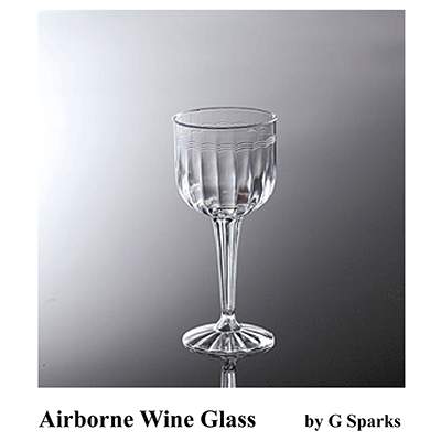 Airborne Glass (Wine) by G Sparks - Trick