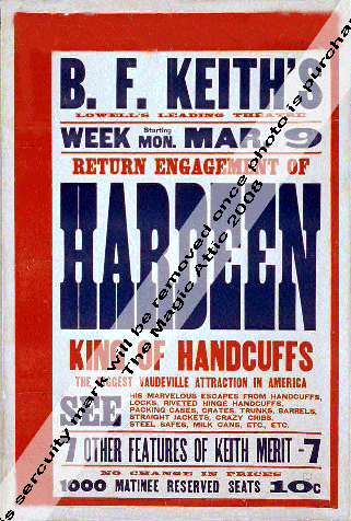 Hardeen - King Of Handcuffs