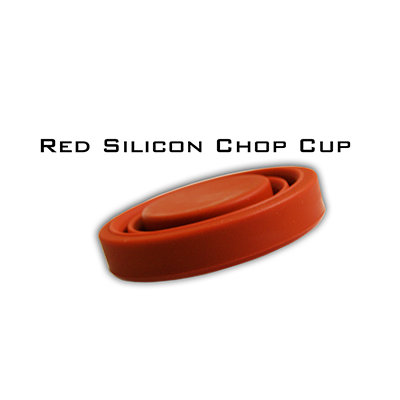 Harmonica Chop Cup Red (Silicon) by Leo Smetsers - Trick