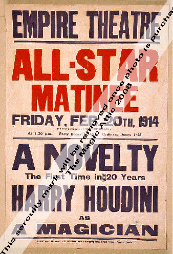 Houdini - Empire Theatre