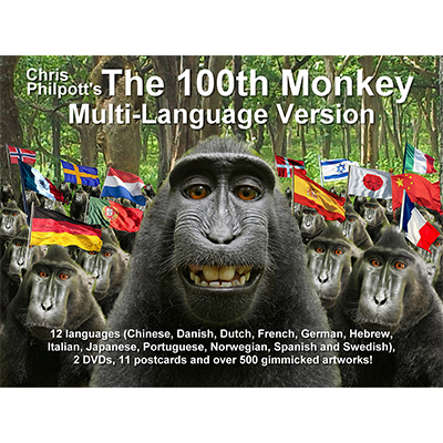 100th Monkey Multi-Language(2 DVD Set with Gimmicks) by Chris Ph