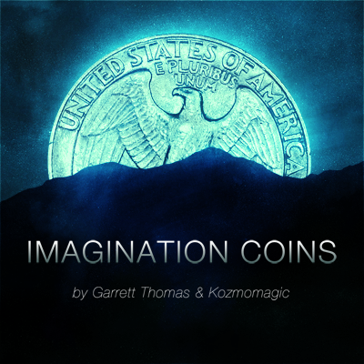 Imagination Coins Euro (DVD and Gimmicks) by Garrett Thomas and