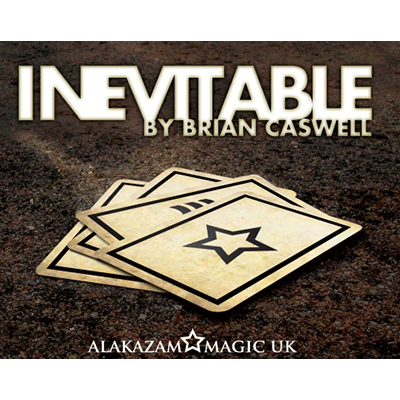 Inevitable RED (DVD and Gimmicks) by Brian Caswell & Alakazam Ma