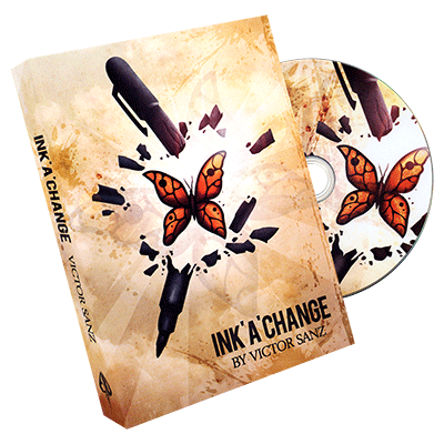 Ink'A'Change (DVD and Gimmick) by Victor Sanz and Balcony Produc